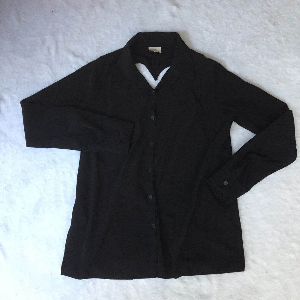 Solemio Heart Cutout Blouse